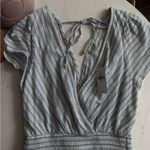 American Eagle NWT AE Striped Fit & Flare Dress Photo 2