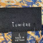 Urban Outfitters  Lumiere Palm Tree Print Layered Tank Blouse Size L New Photo 6