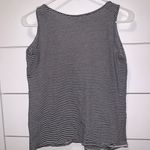 Calvin Klein navy blue & white sparkly tank Photo 1