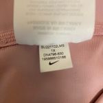 Nike Yoga Women's Plus 1X Dri-Fit High Rise 7/8 Capri Fit Training Tights Pink Photo 5