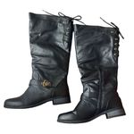XOXO  Madrid lace up back riding boots Photo 6