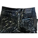 RtA Shiny Textured Skinny Womens Dress Pants Size 30 Alternative Cyberpunk NWT Black Size M Photo 3