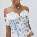 For Love & Lemons NEW  Evelyn Corset Top Photo 0