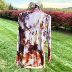 Essentials by Milano Waterfall Tunic Cardigan Purple Size M Photo 9