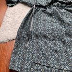 Forever 21 F21 Green Paisley Print Batwing Chiffon Dress XS Photo 4