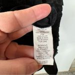 Free People  Black Ruffle Mesh Mini Dress Photo 6