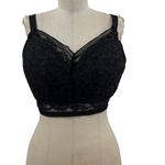 Knix Wireless Lace Bustier Bra Black Size XXXL+ 42D 42DD 42E 42DDD Size undefined Photo 2