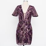 Dress the Population Floral Sequin Embroidery Mini Dress Photo 1