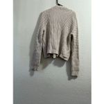 margaret o'leary  Womens L Alabaster White Chunky Knit Cocooning Sweater Photo 2