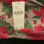 Anthropologie Frida Off The Shoulder Halter Top Red Rose L Photo 7