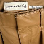 Abercrombie & Fitch  Leather High Rise Tailored Shorts Women’s Sz S Photo 5