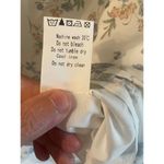 Allegra K  Floral Chiffon Ruffle Mock Neck Swing Dress size medium Photo 8