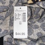 Roz & Ali Leopard Print Open Drape Front Cardigan Photo 6