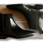Everlane NEW! Womens The Italian Chelsea Square Toe Boots Black Leather Sz 10.5 Photo 0