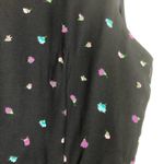 Cals  Blue Chiffon Sheath Floral Dress Photo 5