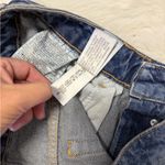 ZARA  Women’s High Rise Straight Leg Jeans Size 4 Button Fly Blue Wash Photo 2