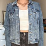 Levi's Cropped Denim Jacket Photo 0
