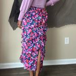 MINKPINK  Blurred Floral Calista Midi Skirt Size Small Photo 2