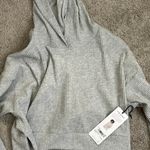 Alo Yoga Gray Muse Sweatpants and Muse Hoodie Set Photo 0