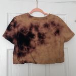 ZARA bubble tie dye crop shirt Photo 1