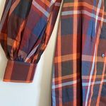 𝅺NWT PETERSYN Adele Shirt Dress Gotham Plaid Small Photo 7