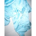 NWT $350 New Designer Natori Orchid Flower Embroidered Womens Wrap Robe S Blue Photo 7