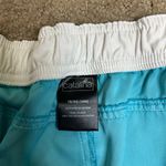 Catalina Women's Plus 1X (16W) Blue Board Swim Shorts Zip Fly Cargo Pockets Photo 5