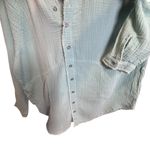 We The Free Free People Summer Daydream Buttondown Oversized Shirt Size Small NWT Photo 6