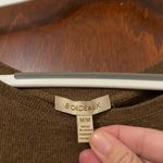 Anthropologie  Y2K Bordeaux Ribbed Kimono Tee Jersey Top M Photo 4