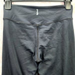 Lilybod  Black White  Geometric Stripe Cropped Active Legging Pant Bottom Small Photo 4