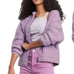 Wild Fable Hooded Quilted Jacket Light Purple- Size S Photo 0