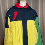 Ralph Lauren Women's Yacht Club 1992 Multicolor Hooded Jacket Blue Photo 13