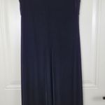 VTG Scott McClintock Petites Maxi Dress Velvet Size 4 Regent Goth Whimsigoth Black Photo 8