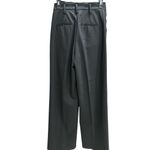 ZARA Dress Jeans Size XS Black Straight Drawstring Waist W/Pockets RN 77302 Photo 1