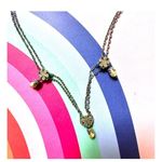 BW silver tone pearl rhinestone necklace Photo 3