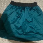 Nike Forever 21 y2k silk skirt boho teal fall classic vintage skater mini casual fall Photo 1