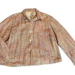 Coldwater Creek  colorful tweed jacket Photo 0