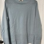 Pura Cashmere Crewneck light blue 100% cashmere sweater size XS Photo 0