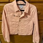 Love Tree Pink Denim Jacket Photo 0