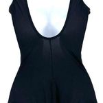 LL Bean Y2K One Piece Black Swimsuit Size 6 Small Bathing Suit Modest Photo 1