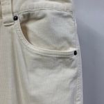 Tommy Hilfiger High Rise Corduroy Straight Leg Pants Womens 16 Off White… Photo 3