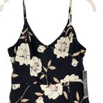 Lulus Magical Meadow Black Floral Print Skort Dress Size Small NEW NWT Photo 4