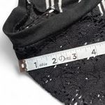 Torrid  Black White Stripe Lace Skater Dress Size 0 / Large Photo 5