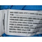 Abercrombie & Fitch NWT Blue Linen Casual Bermuda Cargo Utility Shorts Womens XS Photo 4