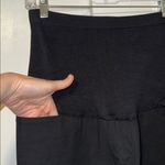 Old Navy  Full PANEL PIXIE MATERNITY PANTS Black Cotton Twill Women’s 14 Photo 8