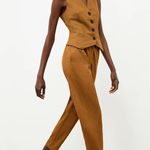 MM.LaFleur The Shane 2.0 Drawstring Pant Everyday Twill In Acorn NWT Size 4 Photo 2