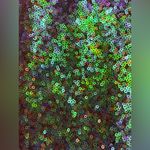 Windsor strapless deep v blue green sequin mini party dress NWOT Photo 2