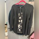 Loft Cozy Gray Knit Sweater. . Photo 2