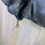 Rocawear Vintage XL Black Buttery Soft Faux Leather W/ROC Zipper Pulls & pockets Photo 10