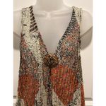 Boho Festival Tunic XL XXL Women's Sleeveless Lagenlook Art Wear Patchwork Hippy Photo 4